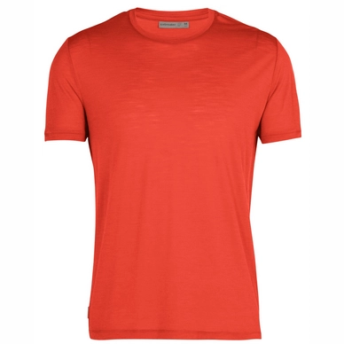 T-Shirt Icebreaker Men Spector SS Crewe Lava