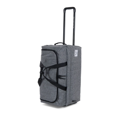 Travel Suitcase Herschel Supply Co. Wheelie Outfitter Raven Crosshatch