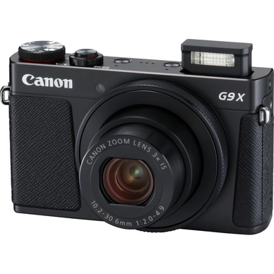 Canon PowerShot G9 X Mark II Zwart