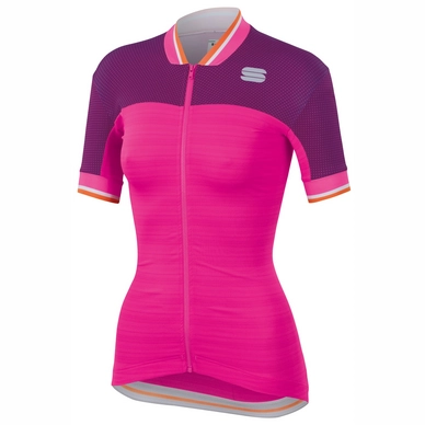 Fietsshirt Sportful Women Grace Jersey Bubble Victorian Purple