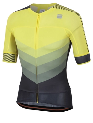 Fietsshirt Sportful Men Bodyfit Pro 2.0 Evo Jersey Tweety Yellow Black