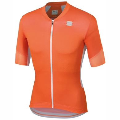 Fietsshirt Sportful Men GTS Jersey Orange Light Orange White