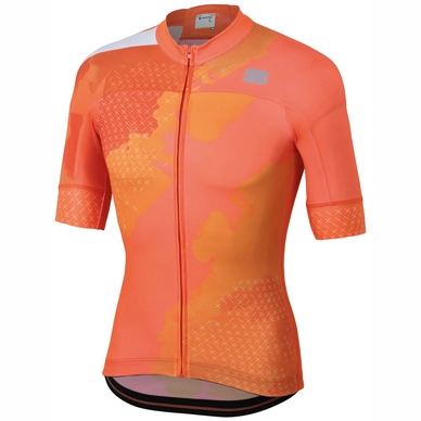 Fietsshirt Sportful Men Bodyfit Team 2.0 Dolomia Jersey Orange Sdr