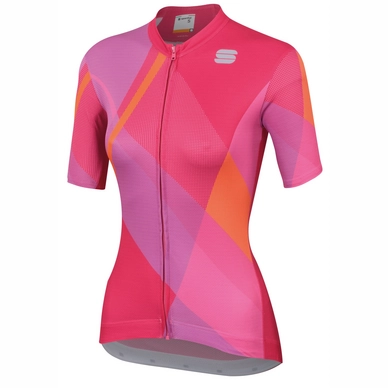 Fietsshirt Sportful Women Aurora Jersey Bubble Gum