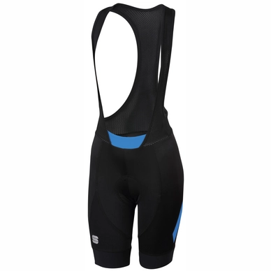 Fietsbroek Sportful Women Neo Bibshort Black Parrot Blue