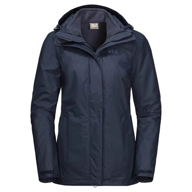 Jacke Jack Wolfskin Iceland 3 In 1 Midnight Blue Damen