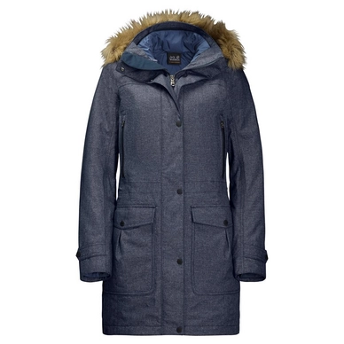 Winterjacke Jack Wolfskin Majestic Peaks Night Blue Damen