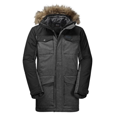 Winterjacke Jack Wolfskin Granite Cliff Black Herren