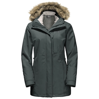 Jacke Jack Wolfskin Arctic Ocean Greenish Grey Damen