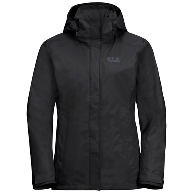 Jacke Jack Wolfskin Seven Lakes Black Damen