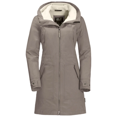 Jas Jack Wolfskin Women Rocky Point Parka Clay