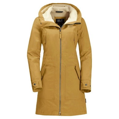 Veste Jack Wolfskin Women Rocky Point Parka Golden Amber
