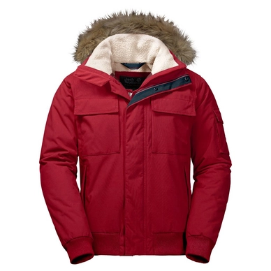 Winterjacke Jack Wolfskin Brockton Point Indian Red Herren