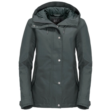 Jacke Jack Wolfskin Mora Greenish Grey Damen