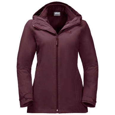 Jas Jack Wolfskin Women Norrland 3In1 Fall Red