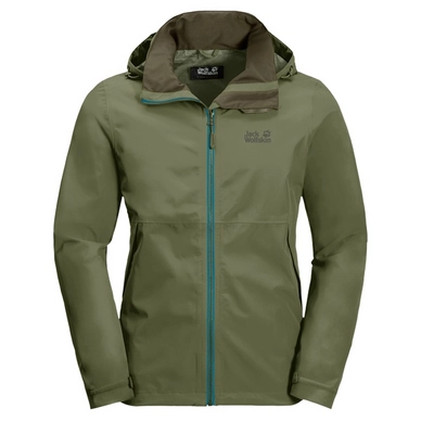 Jas Jack Wolfskin Men Evandale Jacket Light Moss