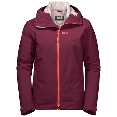 Veste Jack Wolfskin Women Astana Fall Red