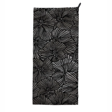 Douchelaken PackTowl Ultralite Bloom Noir (64 x 137 cm)