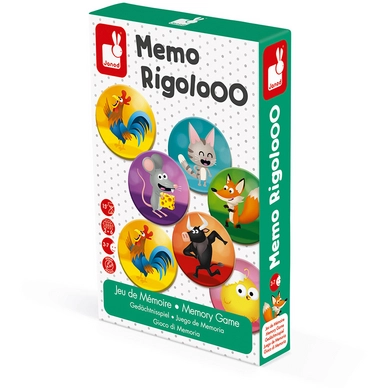 Educatief speelgoed Janod Memory Rigolooo
