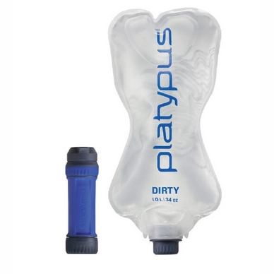 Waterfilter Platypus QuickDraw Microfilter Systeem Blauw