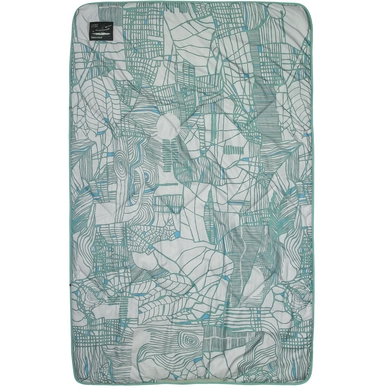 Couverture de Voyage Thermarest Juno Blanket Sage Nature Grid