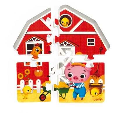 Veticale Puzzel Janod Boerderij