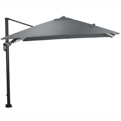 Zweefparasol Garden Impressions Hawaii Lumen Carbon Black Dark Grey (300 x 300 cm)