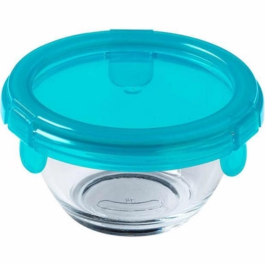Food Container Pyrex My First Pyrex Round Transparent Blue 0.2 L