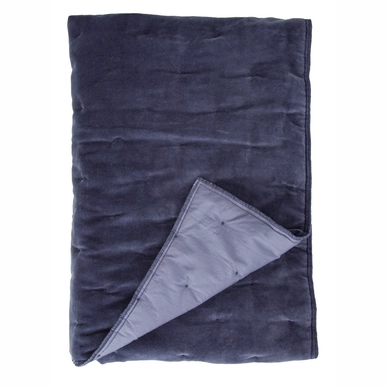 Plaid Walra Velvet Touch Blauw
