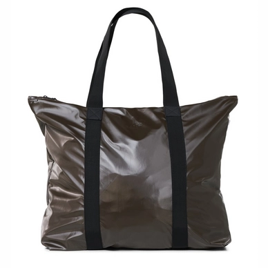 Bag RAINS Tote Bag Shiny Brown