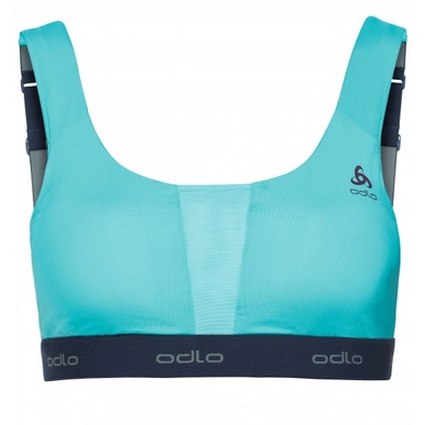 Sport BH Odlo Padded Medium Women Blue Radiance