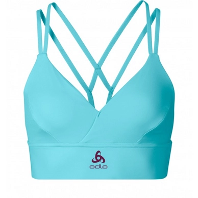 Sport BH Odlo Feminine Soft Women Blue Radiance