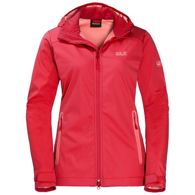 Jacke Jack Wolfskin Cusco Valley Tulip Red Damen
