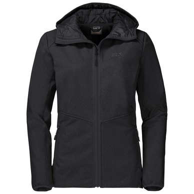 Jacke Jack Wolfskin Sky Point Hoody Black Damen