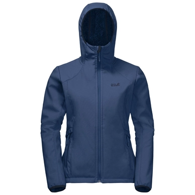 Jacke Jack Wolfskin Rock Valley Porcelain Blue Damen