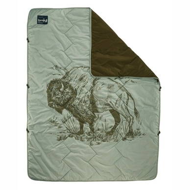 Reisdeken Thermarest Stellar Blanket Bison Print