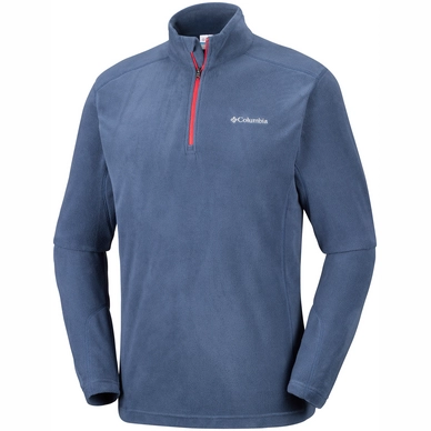 Pullover Columbia Klamath Range II Half Zip Dark Mountain Red Spark Herren