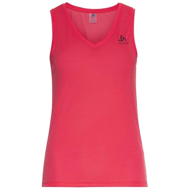 Undershirt Odlo Women V-Neck Singlet Active F-Dry Light Paradise Pink