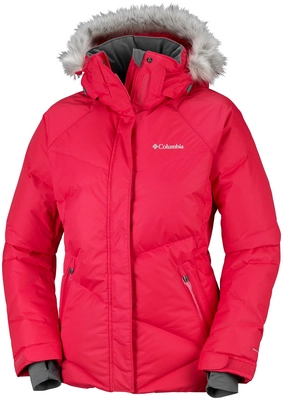 Ski Jas Columbia Women Lay D Down Red Camellia