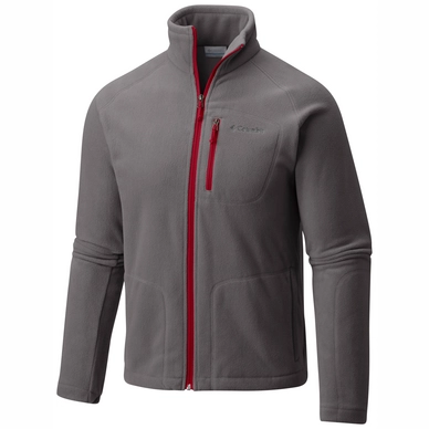 Vest Columbia Men Fast Trek II Full Zip Fleece Boulder Red Element
