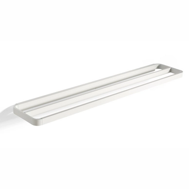 Handdoekenrek Zone Denmark Rim Double White 70 x 12 cm