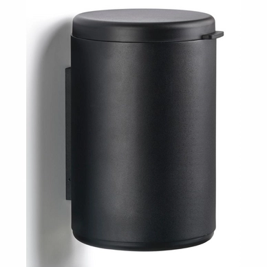 Wandafvalemmer Zone Denmark Rim Black 3,3 L Wandbevestiging