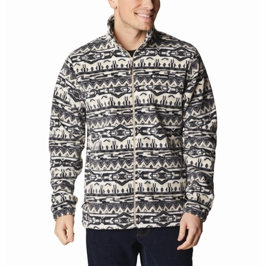 Jacket Men Columbia Steens Mountain Printed Jacket Ancient Fossil