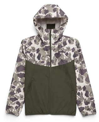 Jas Herschel Supply Co. Men's Voyage Wind Frog Camo/Dark Olive