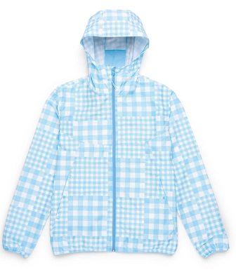 Jas Herschel Supply Co. Men's Voyage Wind Alaskan Blue Gingham Alaskan Blue