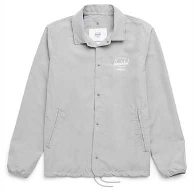Jas Herschel Supply Co. Men's Voyage Coach Light Grey Crosshatch/White Classic Logo