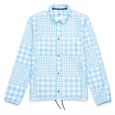 Jas Herschel Supply Co. Men's Voyage Coach Alaskan Blue Gingham