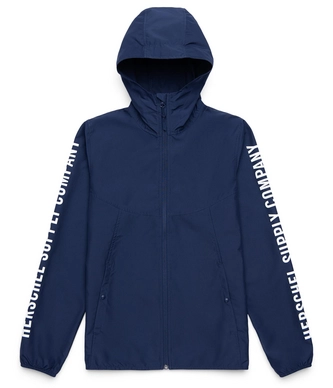 Jas Herschel Supply Co. Women's Voyage Wind Peacoat/Sleeve Print