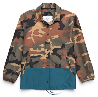 Jas Herschel Supply Co. Women's Voyage Coach Woodland Camo/Deep Teal
