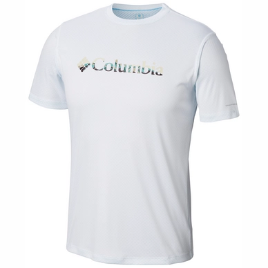 T-Shirt Columbia Men Zero Rules Graphic White Mountain